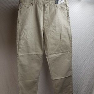 744 - Carhartt 40W 32L Canvas Work Pants